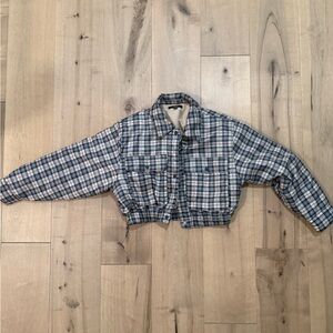 Puffer jacket cropped